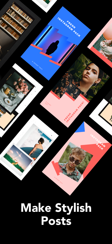 IG: Story Maker & Insta Editor - A variety of trendy and aesthetic Instagram story templates for creative social media posts