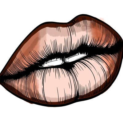 realistic lips
