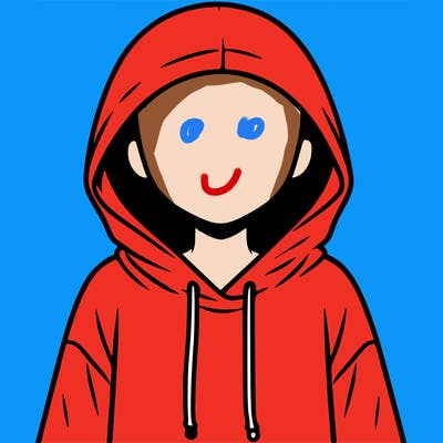 faceless girl in hoodie