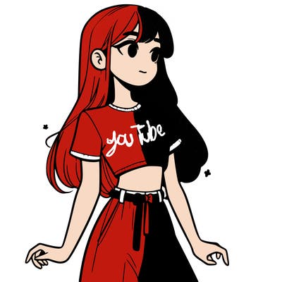 girl in a cute crop top