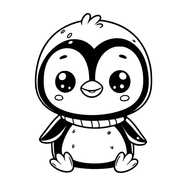 cute penguin