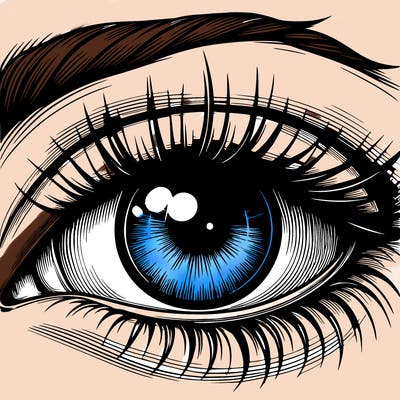 realistic eye
