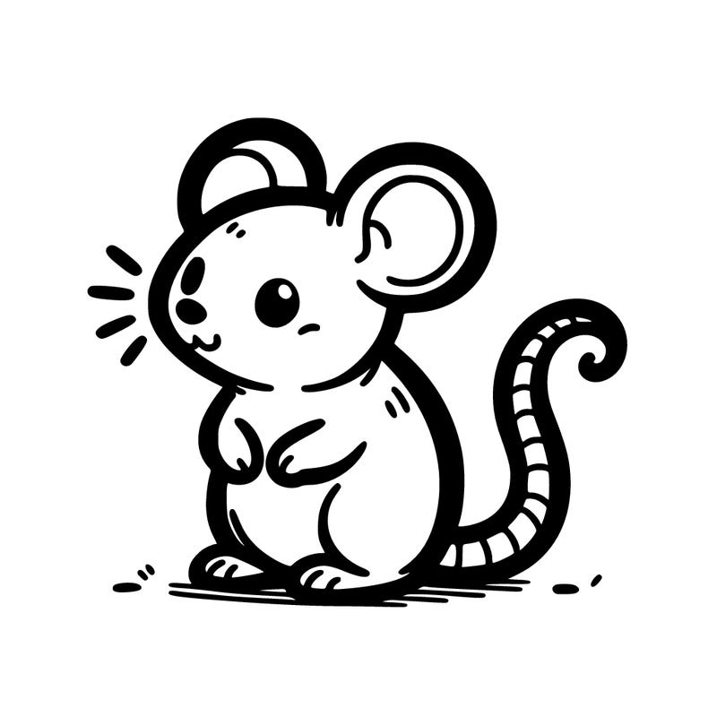 one cute mice