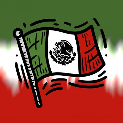 the mexican flag