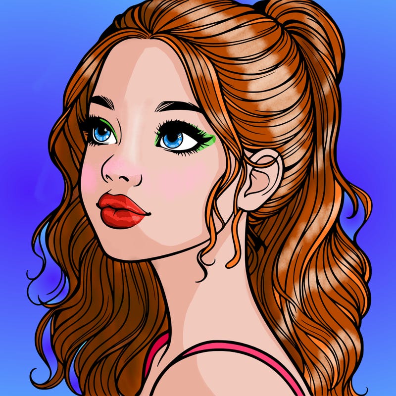 beautiful realistic girl