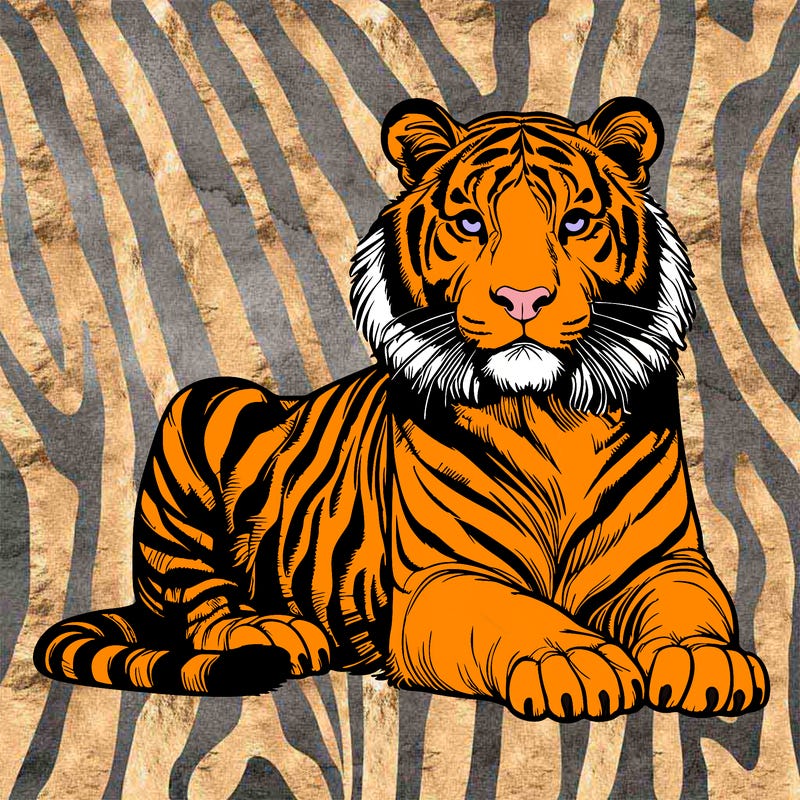 realistic tiger