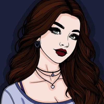 detailed realistic girl