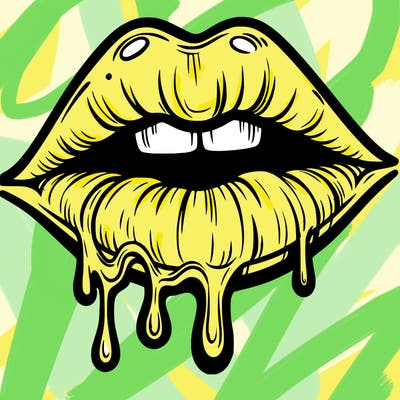 lips that look realistic and drip