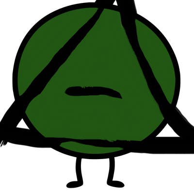 a plain circle with nothing else