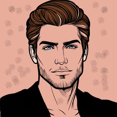 handsome man