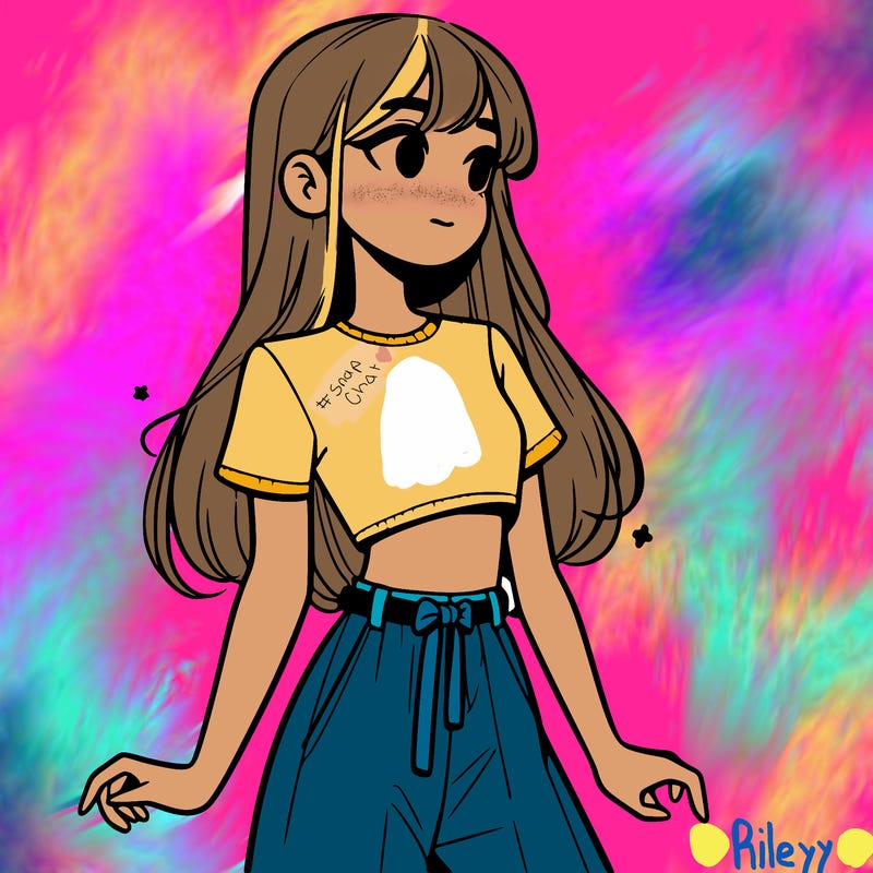 girl in a cute crop top