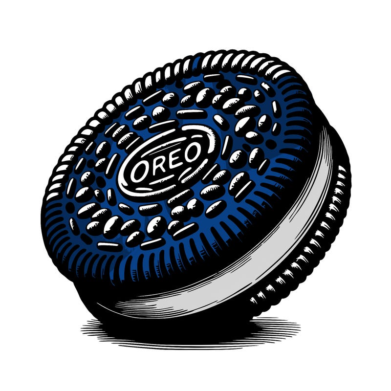realistic oreo