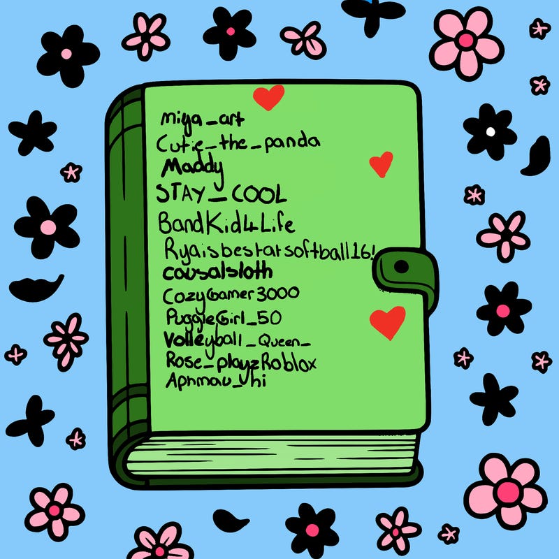 book with empty front cover