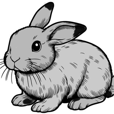 realistic bunny