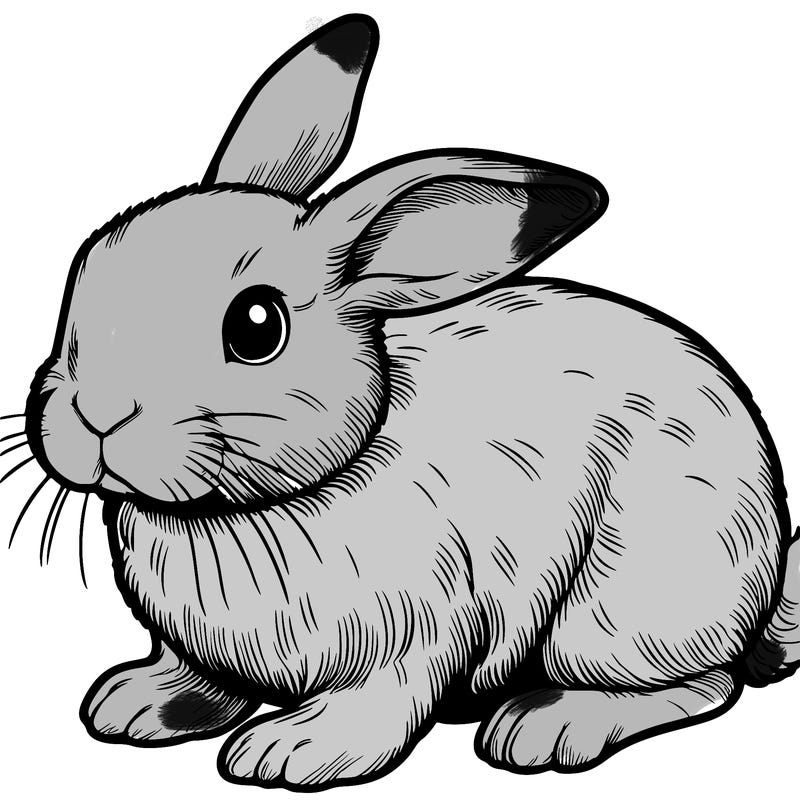realistic bunny