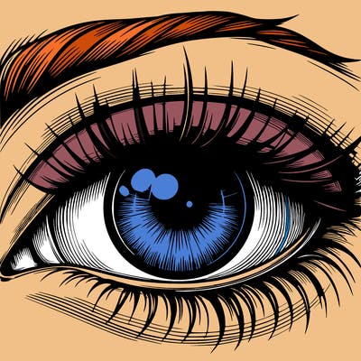 realistic eye