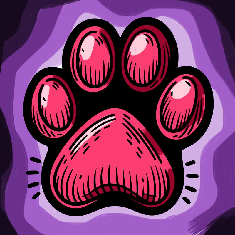 a cat paw