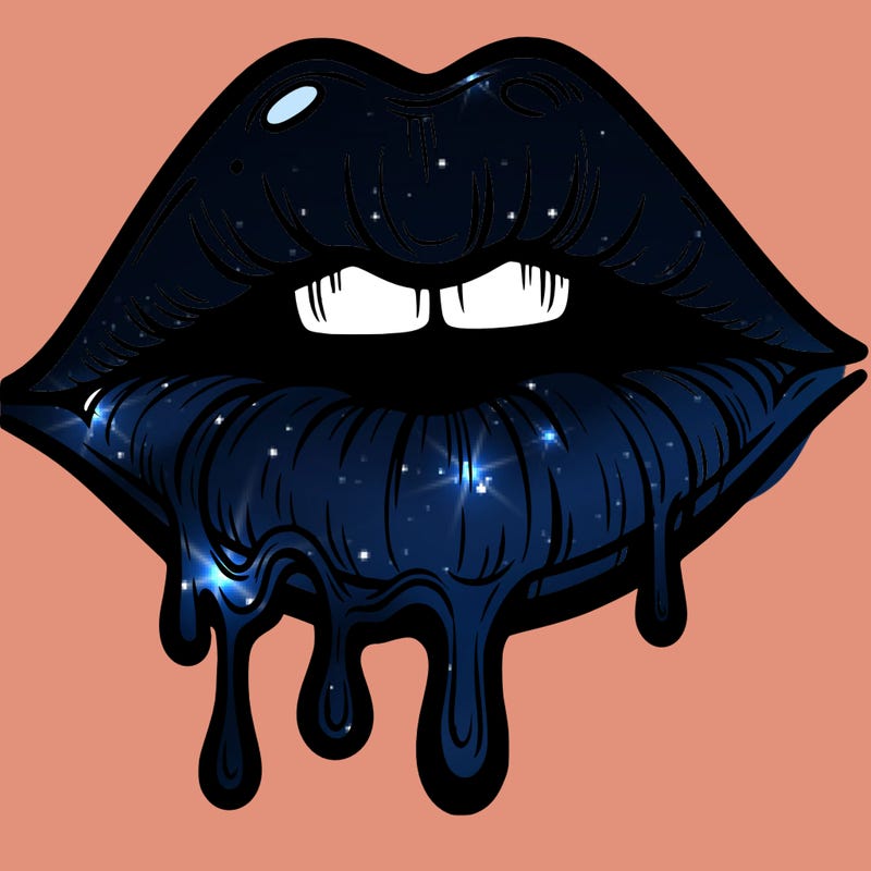 lips that look realistic and drip