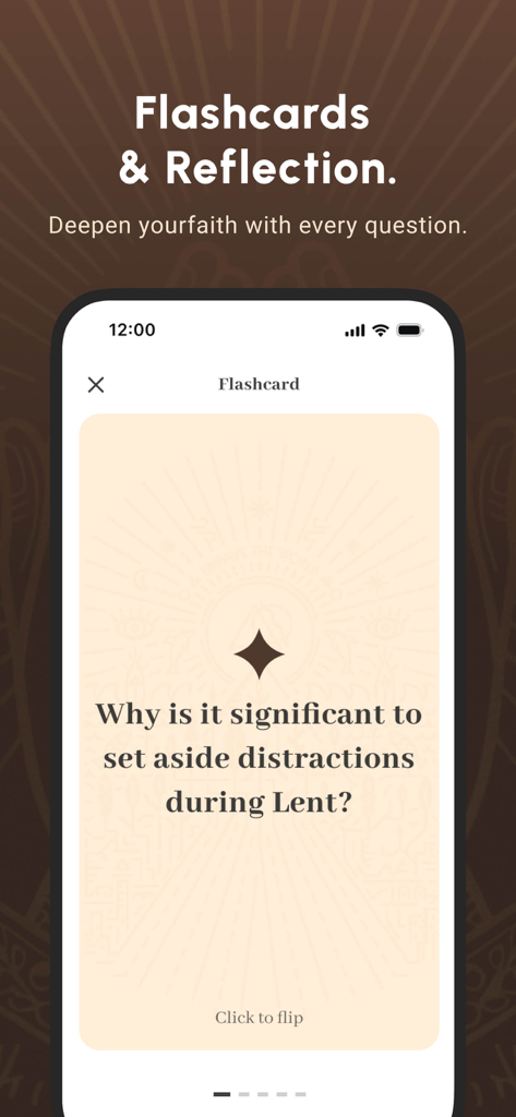 Bible Note Taker & Recorder - 霊的な省察と聖書学習のためのフラッシュカードを示す聖書ノートテーカーアプリのインターフェース
