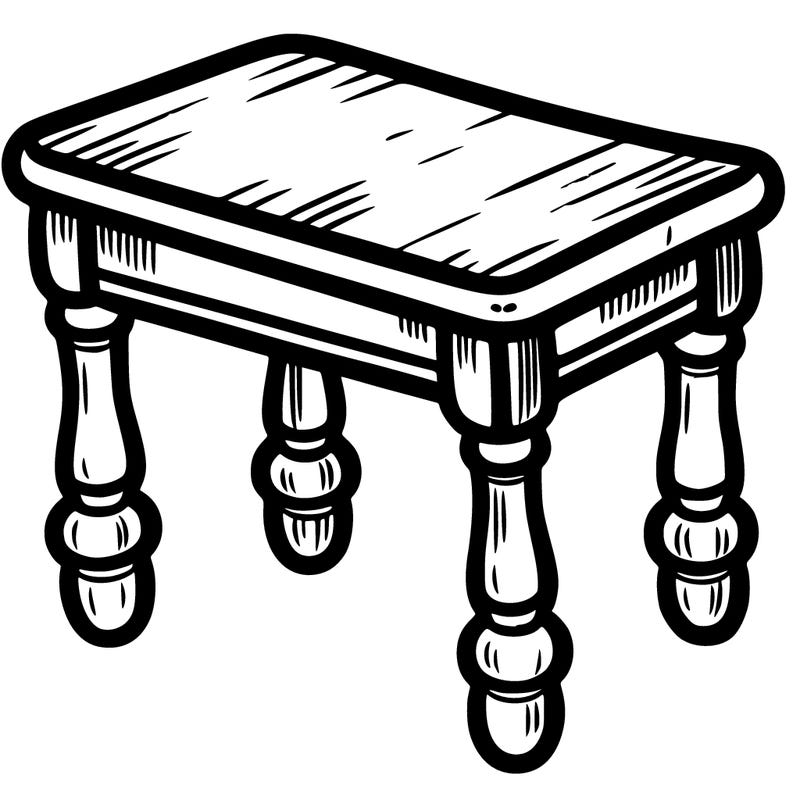 a table on legs