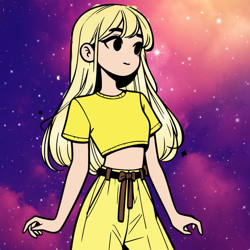 girl in a cute crop top