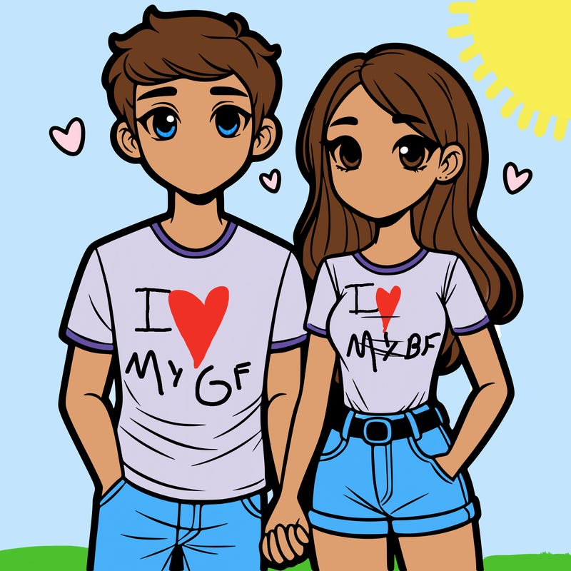 boyfriend and girlfriend