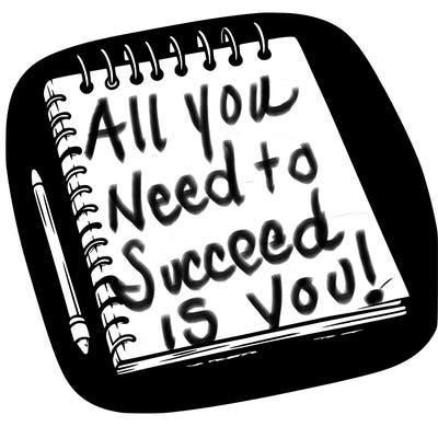 a blank sketch pad