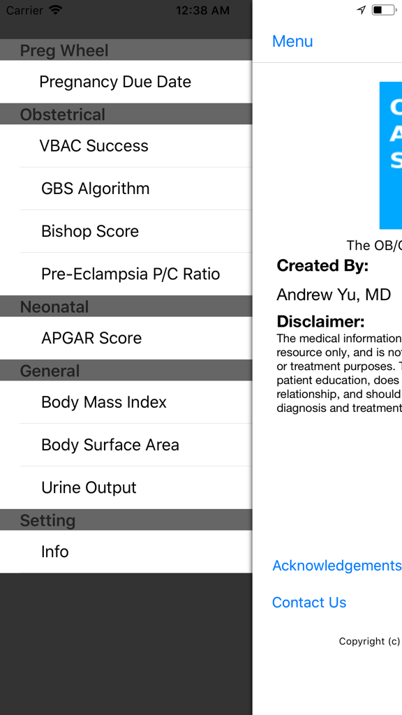 OB App Suite - Medical App | MWM