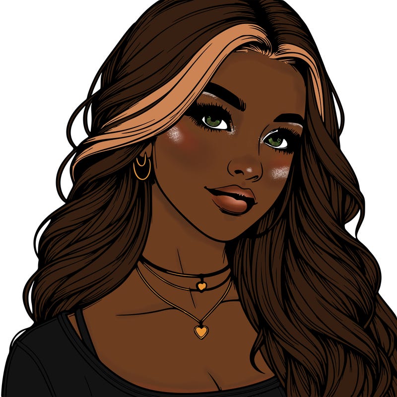 detailed realistic girl