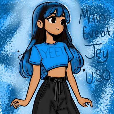 girl in a cute crop top