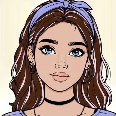 realistic teenage girl