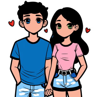 boyfriend and girlfriend