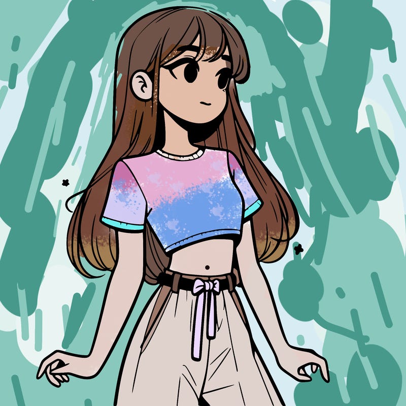 girl in a cute crop top