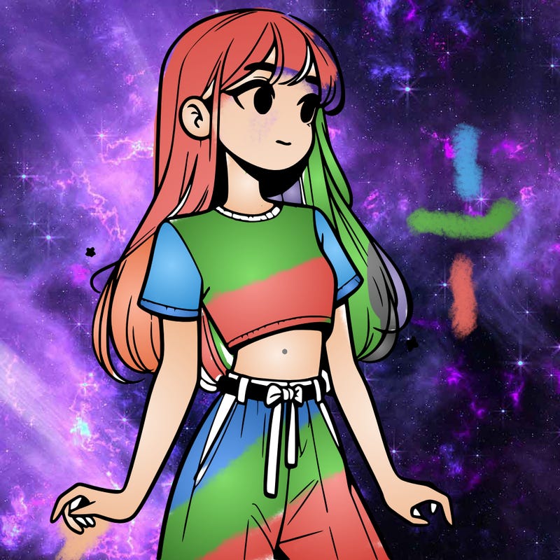 girl in a cute crop top