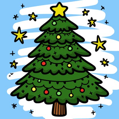 simple christmas tree