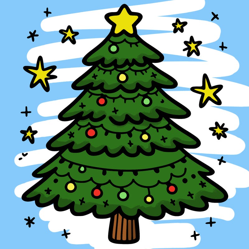 simple christmas tree