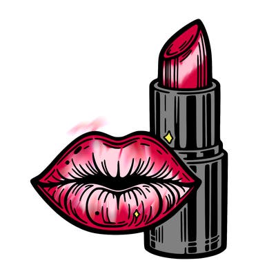 lips and lipstick