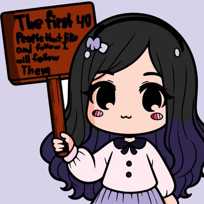 a girl holding a sign