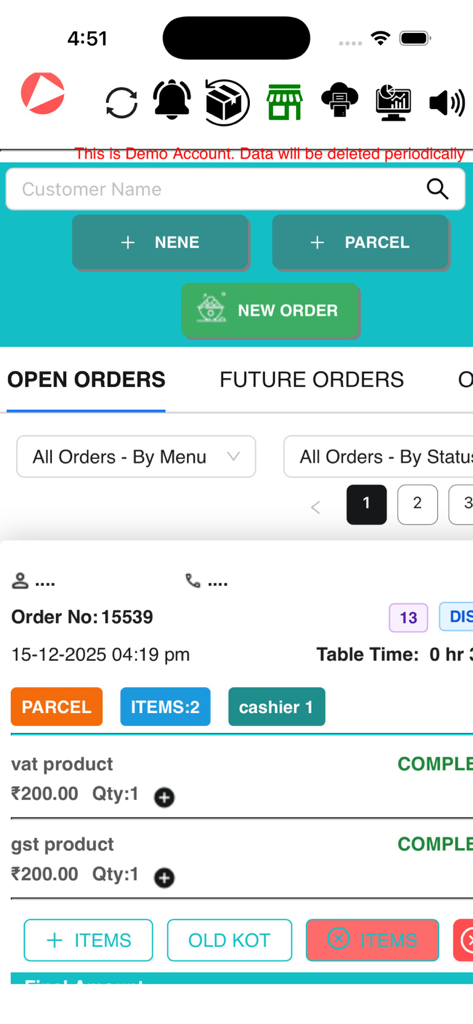 Recaho POS - Food & Drink App | MWM