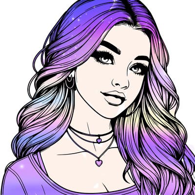 detailed realistic girl