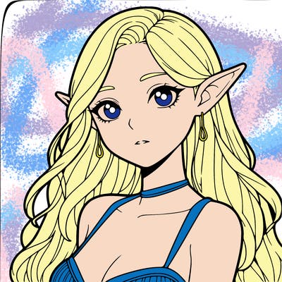 realistic girl elf