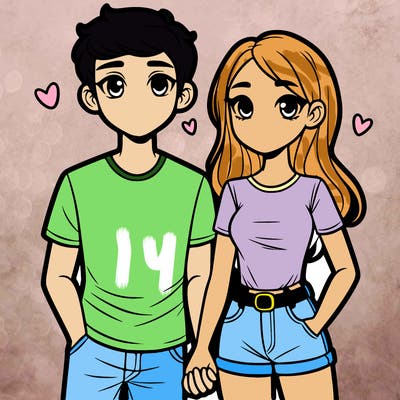 boyfriend and girlfriend