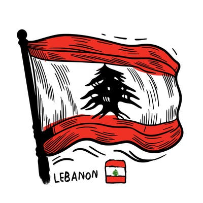 lebanon flag