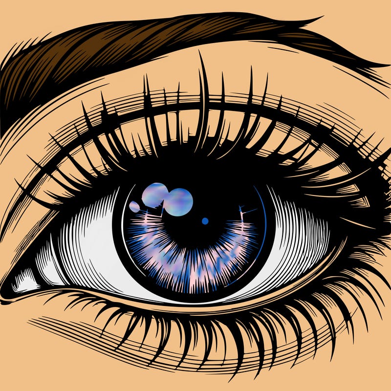 realistic eye