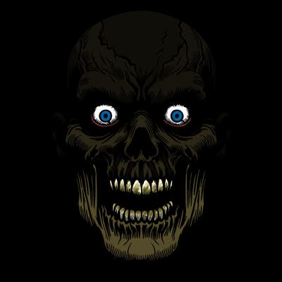 scary face realistic