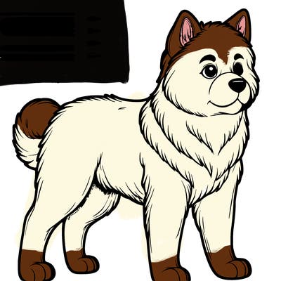 realistic dog