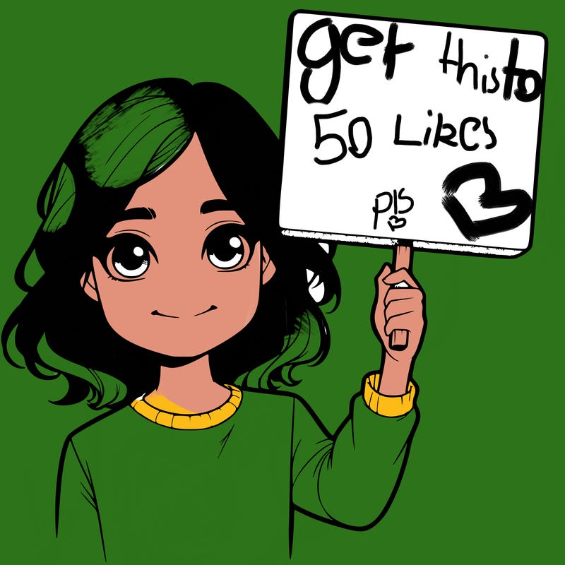 realistic girl holding up a sign