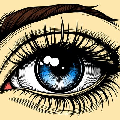 realistic eye
