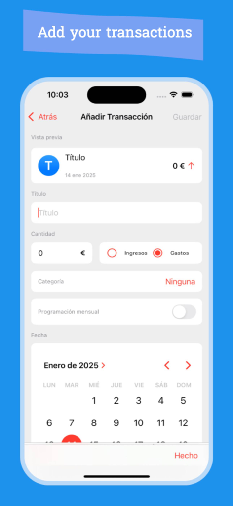 Expense & Income Tracker - Business App | MWM