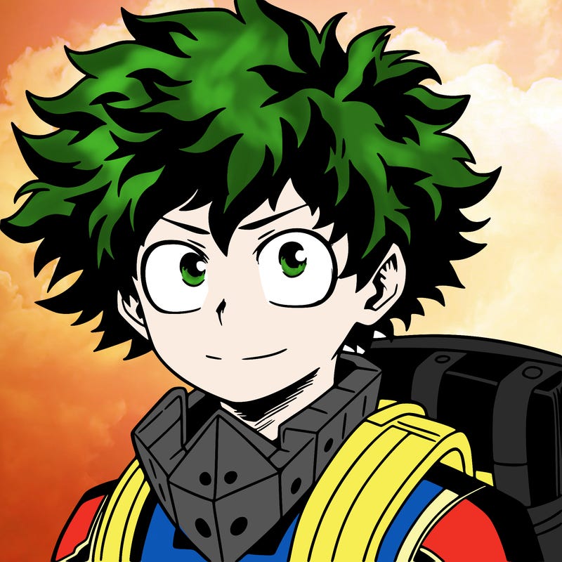 deku anime my hero academia